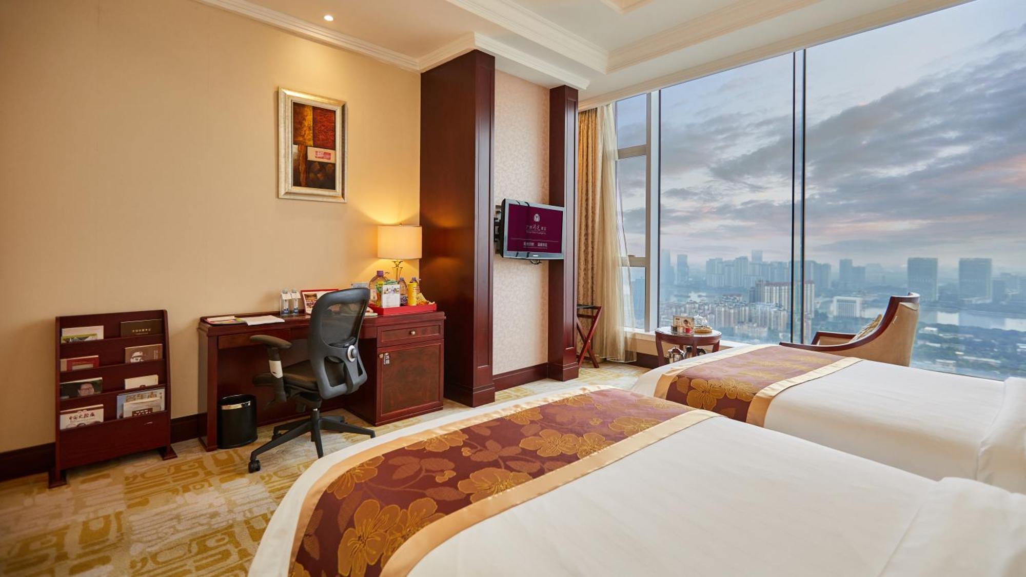 Soluxe Hotel Guangzhou - Overseas Buyers Registration Service&Canton Fair Free Shuttle Bus 15 Apr To 05 May Buitenkant foto